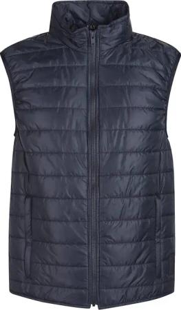 Fay - Padded Zip Vest Blue - Größe XL - blue