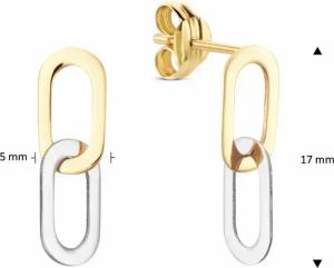 Jackie Gold Ohrringe - Cannaregio 585 Gold Ohrhänger - Gr. unisize - in Gold - für Damen