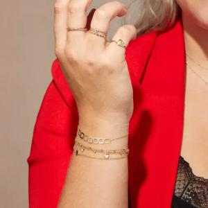 Jackie Gold Ring - Gondola 585 Gold Ring - Gr. 58 - in Gold - für Damen