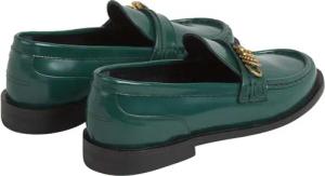Dorothee Schumacher Ballerinas - Modern Shine Loafers - Gr. 36,5 (EU) - in Grün - für Damen