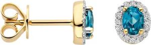 Blush Ohrringe - Natural Diamonds 585 Gold Ohrringe - Gr. unisize - in Gold - für Damen