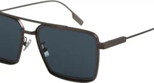 Zegna Sonnenbrillen - Square Sunglasses - Gr. unisize - in Silber - für Damen