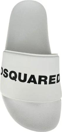 Dsquared2 Slipper & Pantoletten - Dames Slipper - Gr. 40 (EU) - in Weiß - für Damen