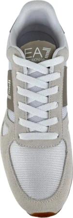 EA7 Low-Top Sneaker - Heren Sneaker - Gr. 44_2_3 - in Weiß - für Damen