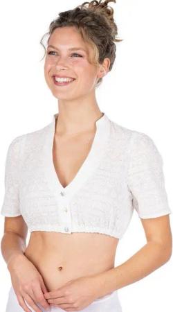 Berwin & Wolff Dirndlbluse Dirndlbluse - RIJANA - weiß
