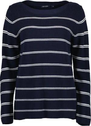 Blue Seven Streifenpullover Damen Pullover mit Streifen und U-Boot-Ausschnitt - Gestreifter Pulli