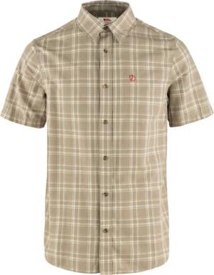 Fjällräven Outdoorhemd Övik Lite Shirt SS M FOSSIL-CHALK ROSE