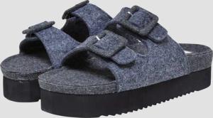 ROMIKA Women Felt Plateau Two-Strap Sandal
