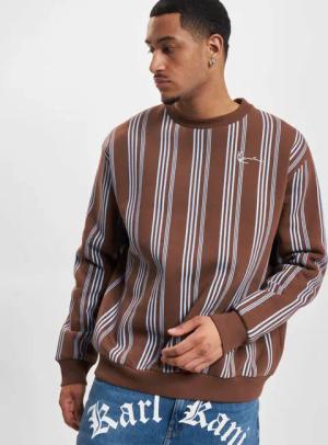 Karl Kani KK Small Signature Striped Crew