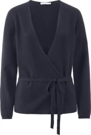 Hessnatur Strickjacke aus weicher Schurwolle mit Kaschmir (1-tlg)
