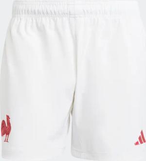 Damen/Herren Rugbyshorts - XV de France weiss