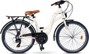 Toys Store Cityrad 26" Zoll Alu City Bike Mädchen Fahrrad Aluminium Shimano 21 Gang RH44, 21 Gang, Shimano