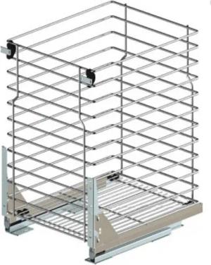 Prima-Online Unterschrank Schrankauszug Korb Unterschrankauszug Küche Bad Schrankkorb 1 Etage