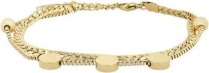 AKZENT Armband Perita Akzent Armband "Perita" aus Edelstahl, zweireihig, 17+5 (Einzeln)