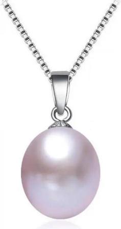 Kim Johanson Perlenkette Süßwasserperle 925 Silber, aus Sterling Silber