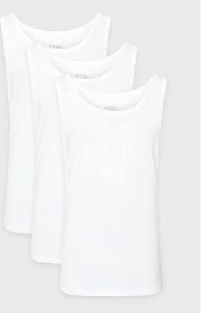 Boss 3er-Set Tank-Tops 50475278 Weiß Regular Fit