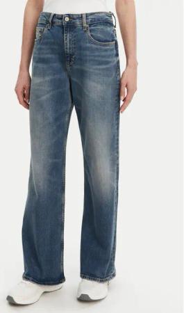 Tommy Jeans Jeans Mia DW0DW21280 Dunkelblau Straight Fit