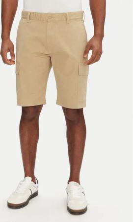 Tommy Jeans Stoffshorts Scanton DM0DM21949 Beige Regular Fit