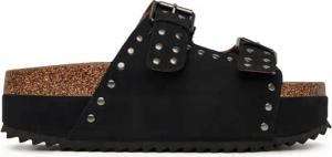 DeeZee Pantoletten LB-P1685 Schwarz