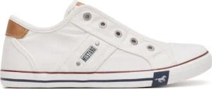 Mustang Sneakers aus Stoff 1099-409 Weiß