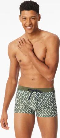 Badehose Wirkware recycelt khaki gemustert - Aqua 9