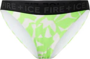 FIRE+ICE Bikinihose Judit für Damen - Neongrün/Weiß - 38