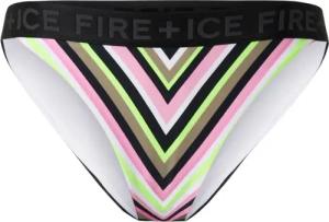 FIRE+ICE Bikinihose Judit für Damen - Rosa/Schwarz/Neongrün - 44
