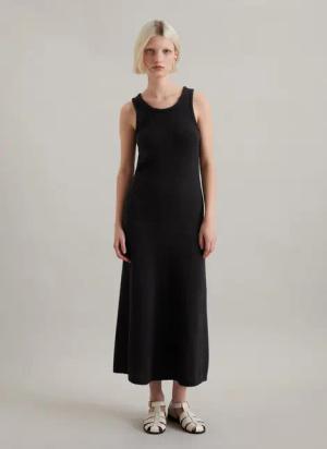 Ärmelloses Strickkleid relaxed