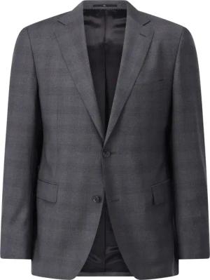 Dressler - Anzugsakko mit Karo Muster - Größe 58 - grau