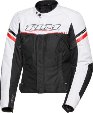 FLM Traction Damen Textiljacke schwarz/weiß S Damen