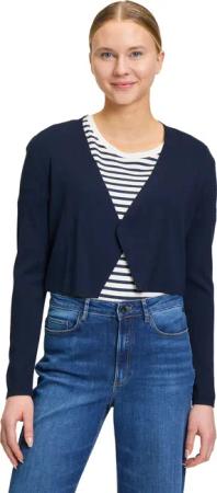 Betty&Co Strickjacke "Betty & Co Feinstrickjacke ohne Verschluss", Struktur