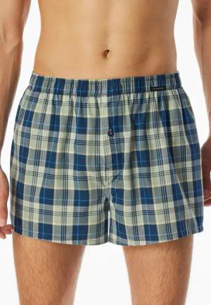 Schiesser Webboxer ""Boxershorts Multipacks"", (2er Pack), Elastischer Bund mit kleinem SCHIESSER Logo