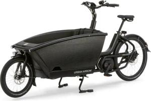Urban Arrow Family Performance Plus 545Wh Tektro Dorado AUT L, stufenlose Nabenschaltung, Unisex, Lastenrad, Modell 2024, 20 / 26 Zoll 36 cm schwarz