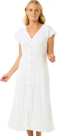 Rip Curl - Premium Surf Long Kleid Damen weiß