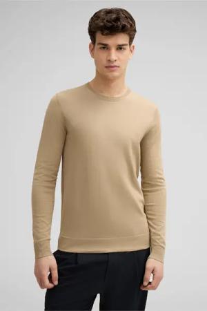 Baumwoll-Pullover Vincent, hellbraun