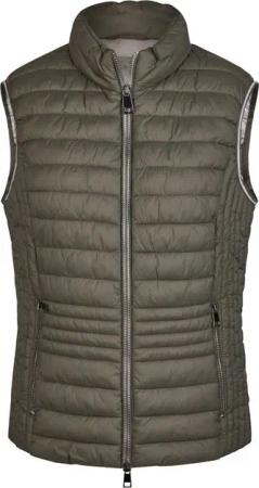 Barbara Lebek Steppweste moderne Steppweste oder Gilet für Damen in Grün