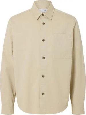 SELECTED HOMME Outdoorhemd - Overshirt einfarbig - Worker Hemd - lockeres Hemd