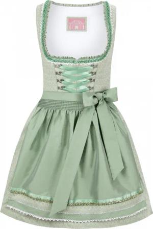 Dirndl Lilly (salbei, Gr. 32) von Stockerpoint Wiesnwuid für Damen, 100% Baumwolle