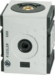 Riegler Verteiler »FUTURA«, BG 4, G 1, Abgänge 2 x G 3/4