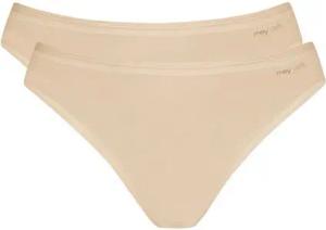 Mey Minislip 2er Pack Lights Basic (Spar-Set, 2-St) Mini Slip - Baumwolle - Baumwolleinsatz auf der Schrittinnenseite