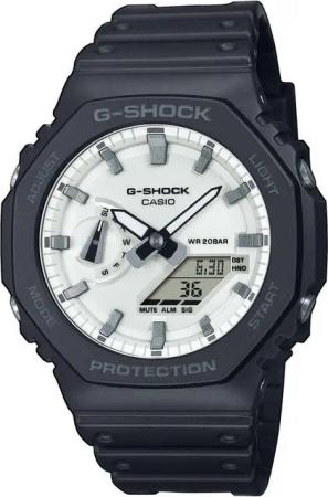 CASIO G-SHOCK Chronograph GA-2100WD-1AER, Quarzuhr,Armbanduhr,Herrenuhr, digital,bis 20bar wasserd. Resinarmband