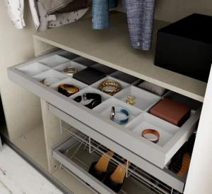 FORTE Inneneinteilung, Schmuck Organizer, Überblick, perfekt sortiert