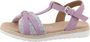 TOM TAILOR Riemchensandale, Plateau, Sandalette, Sommerschuh mit verstellbarer Schnalle