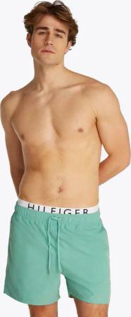 Tommy Hilfiger Swimwear Badeshorts "MEDIUM DRAWSTRING DW", mit Bindeband, mit Logoschriftzug