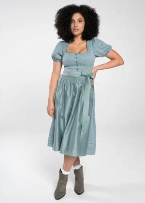 Spieth & Wensky Dirndl Dirndl "Ferrara" Puffärmel