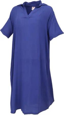 Guru-Shop Midikleid Luftiges Sommerkleid, Shirtkleid, Maxikleid -.. alternative Bekleidung