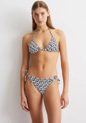 Marc O'Polo Bikini-Hose Millefleur mit verspielten Seitenbindern