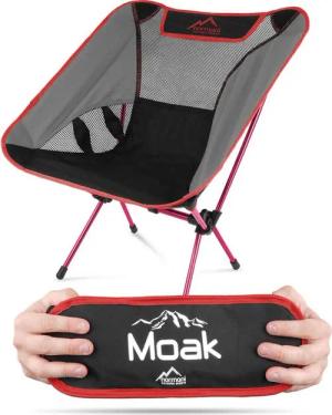 normani Campingstuhl Ultraleichter Campingstuhl „Moak“, Campingstuhl Angelstuhl mit Getränkehalter - Gartenstuhl bis zu 150 kg