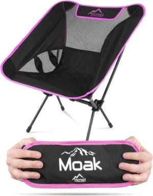 normani Campingstuhl Ultraleichter Campingstuhl „Moak“, Campingstuhl Angelstuhl mit Getränkehalter - Gartenstuhl bis zu 150 kg