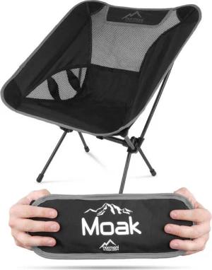 normani Campingstuhl Ultraleichter Campingstuhl Moak, Campingstuhl Angelstuhl mit Getränkehalter - Gartenstuhl bis zu 150 kg